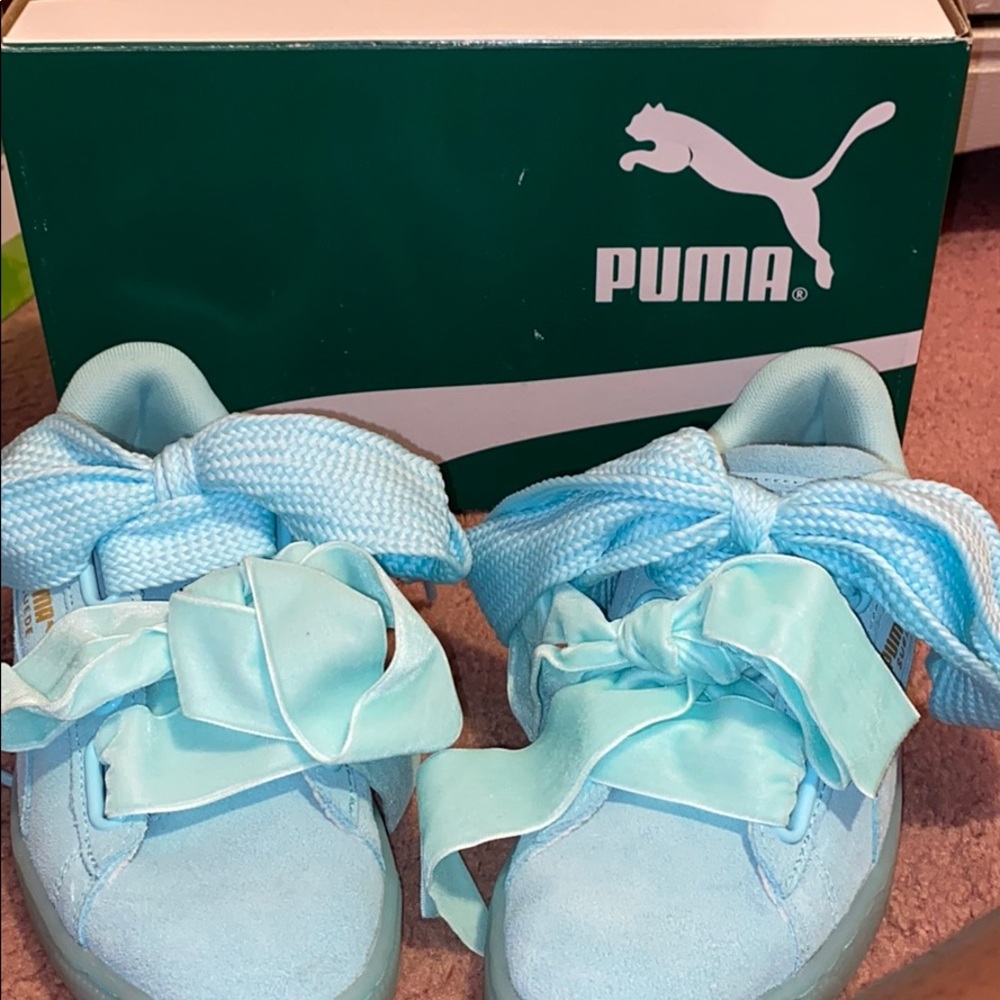 Baby blue Pumas